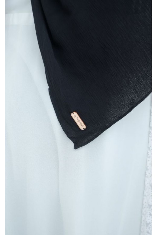 Pasmina Instan Organic Alia Black